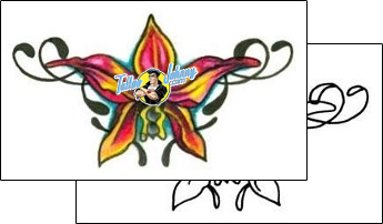 Flower Tattoo for-women-lower-back-tattoos-lisa-harrison-l1f-00302