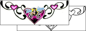 Heart Tattoo lower-back-tattoos-lisa-harrison-l1f-00317