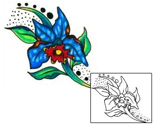 Daffodil Tattoo Plant Life tattoo | L1F-00318