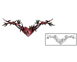 Barbed Wire Tattoo Specific Body Parts tattoo | L1F-00342