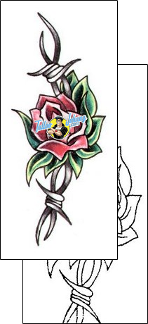 Flower Tattoo plant-life-flowers-tattoos-lisa-harrison-l1f-00345