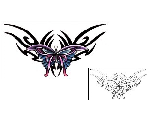 Lower Back Tattoo Specific Body Parts tattoo | L1F-00360