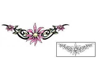 Plant Life Tattoo Specific Body Parts tattoo | L1F-00396