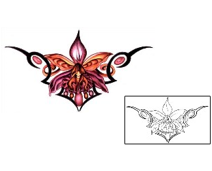 Lower Back Tattoo Specific Body Parts tattoo | L1F-00397