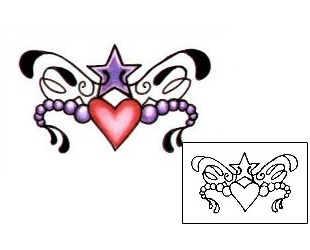 Star Tattoo Specific Body Parts tattoo | L1F-00441