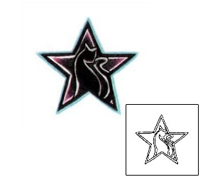 Star Tattoo Animal tattoo | L1F-00467