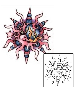 Cosmic Tattoo Miscellaneous tattoo | L1F-00485