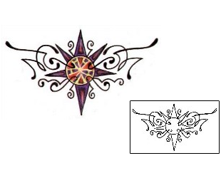 Religious & Spiritual Tattoo Specific Body Parts tattoo | L1F-00491