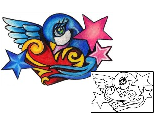 Swallow Tattoo Animal tattoo | L1F-00526