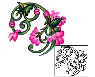 Picture of Decorative Elita Flower Tattoo