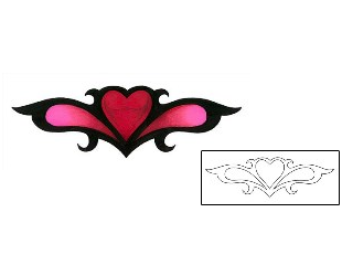 Heart Tattoo For Women tattoo | L2F-00058