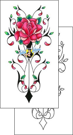 Flower Tattoo L2F-00059