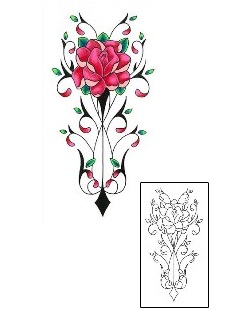 Miscellaneous Tattoo Plant Life tattoo | L2F-00059