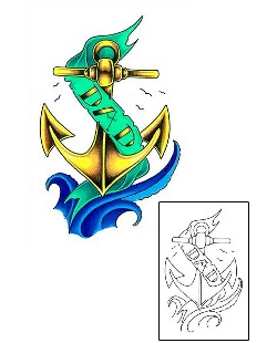 Anchor Tattoo Miscellaneous tattoo | L2F-00060