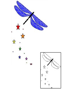 Dragonfly Tattoo For Women tattoo | LAF-00008