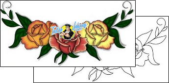Flower Tattoo flower-tattoos-lisa-smith-laf-00027