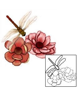 Dragonfly Tattoo For Women tattoo | LAF-00038