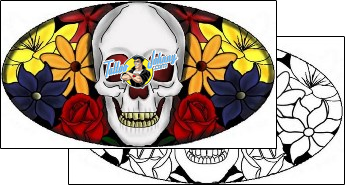 Skull Tattoo horror-skull-tattoos-lisa-smith-laf-00044