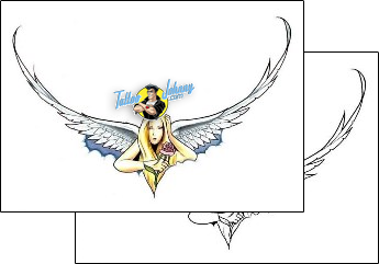 Wings Tattoo fantasy-tattoos-lobo-lbf-00004