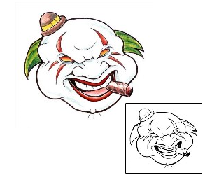 Clown Tattoo Horror tattoo | LBF-00014