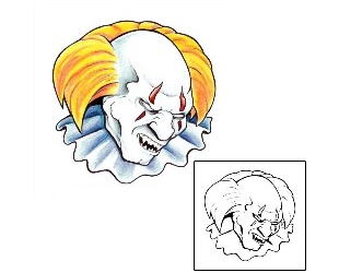 Clown Tattoo Horror tattoo | LBF-00016