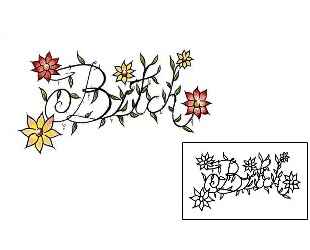 Picture of Plant Life tattoo | LBF-00029