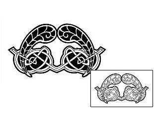 Celtic Tattoo Specific Body Parts tattoo | LCF-00015