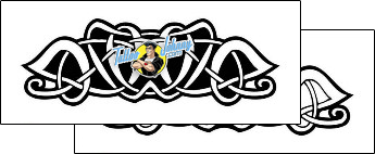 Lower Back Tattoo for-women-lower-back-tattoos-lucky-celtic-lcf-00081