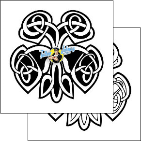 Flower Tattoo plant-life-flowers-tattoos-lucky-celtic-lcf-00097