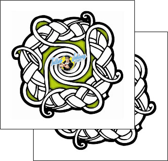 Lower Back Tattoo for-women-lower-back-tattoos-lucky-celtic-lcf-00103