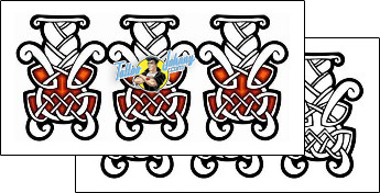Celtic Tattoo tattoo-styles-celtic-tattoos-lucky-celtic-lcf-00105