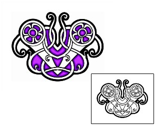 Celtic Tattoo Specific Body Parts tattoo | LCF-00110