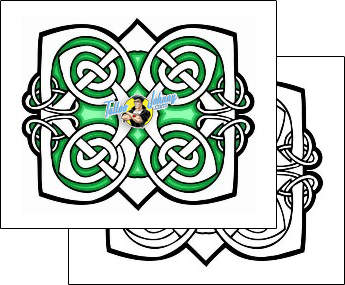 Celtic Tattoo tattoo-styles-celtic-tattoos-lucky-celtic-lcf-00148