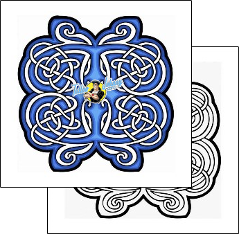 Celtic Tattoo tattoo-styles-celtic-tattoos-lucky-celtic-lcf-00162