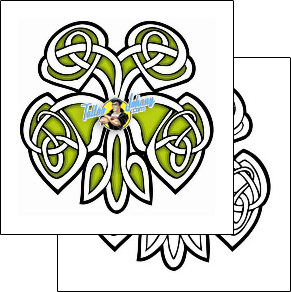 Flower Tattoo plant-life-flowers-tattoos-lucky-celtic-lcf-00198