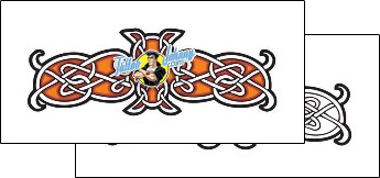 Lower Back Tattoo for-women-lower-back-tattoos-lucky-celtic-lcf-00218