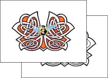Wings Tattoo for-women-wings-tattoos-lucky-celtic-lcf-00374