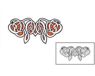 Celtic Tattoo Specific Body Parts tattoo | LCF-00392