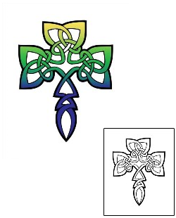Cross Tattoo Religious & Spiritual tattoo | LCF-00405
