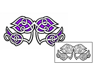 Celtic Tattoo Specific Body Parts tattoo | LCF-00503