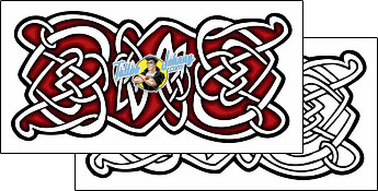Celtic Tattoo tattoo-styles-celtic-tattoos-lucky-celtic-lcf-00515