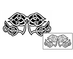 Celtic Tattoo Specific Body Parts tattoo | LCF-00603