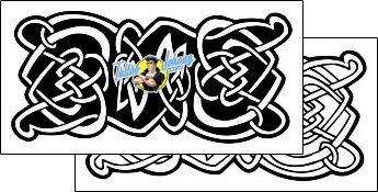 Armband Tattoo specific-body-parts-armband-tattoos-lucky-celtic-lcf-00615