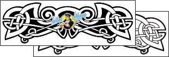 Lower Back Tattoo for-women-lower-back-tattoos-lucky-celtic-lcf-00621