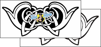 Lower Back Tattoo for-women-lower-back-tattoos-lucky-celtic-lcf-00627