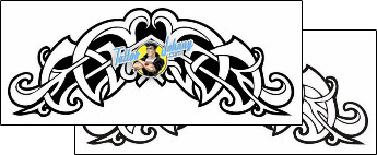 Lower Back Tattoo for-women-lower-back-tattoos-lucky-celtic-lcf-00632
