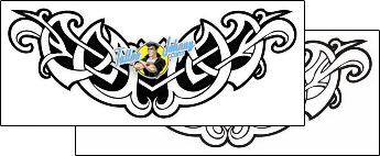 Lower Back Tattoo for-women-lower-back-tattoos-lucky-celtic-lcf-00633