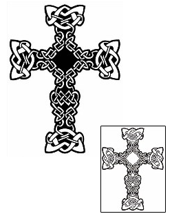 Cross Tattoo Religious & Spiritual tattoo | LCF-00654