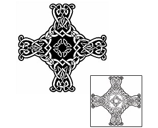 Cross Tattoo Religious & Spiritual tattoo | LCF-00670