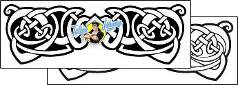 Armband Tattoo specific-body-parts-armband-tattoos-lucky-celtic-lcf-00682